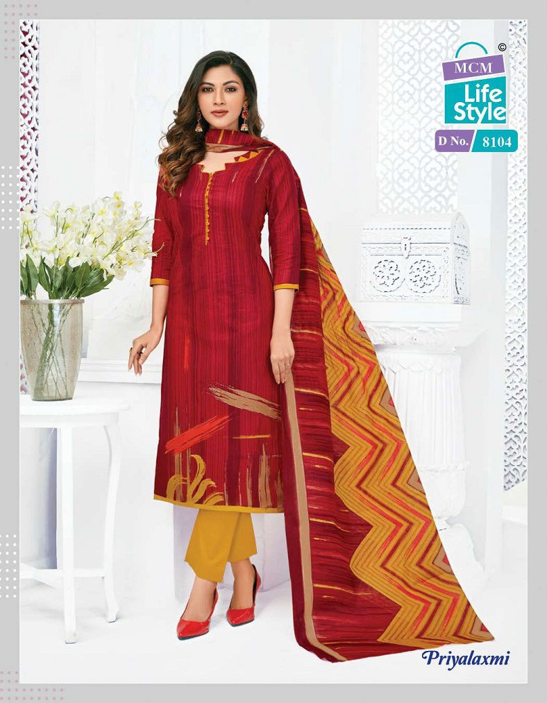 Mcm Lifestyle Priyalaxmi 22 Casual Daily Wear Cotton Printed Dress Material Collection